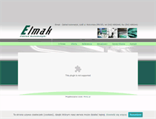 Tablet Screenshot of elmak.com.pl